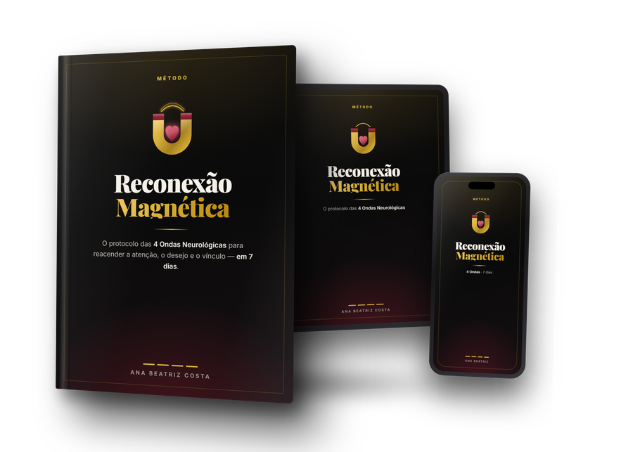 Método Reconexão Magnética: e-book em livro, tablet e celular